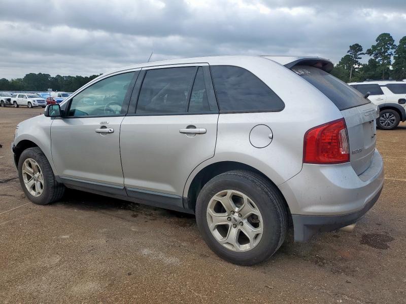 2FMDK3JC1CBA09276 - 2012 FORD EDGE SEL ნაცრისფერი ფოტო 2