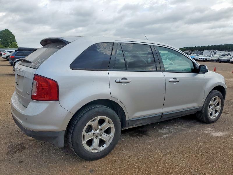 2FMDK3JC1CBA09276 - 2012 FORD EDGE SEL ნაცრისფერი ფოტო 3