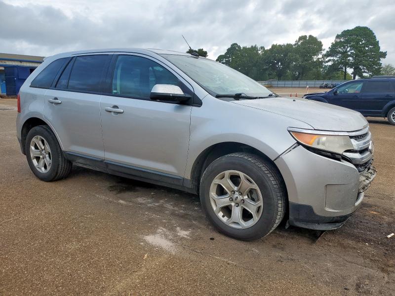 2FMDK3JC1CBA09276 - 2012 FORD EDGE SEL ნაცრისფერი ფოტო 4