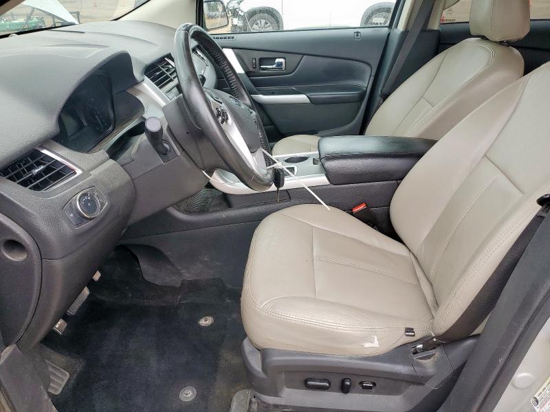 2FMDK3JC1CBA09276 - 2012 FORD EDGE SEL ნაცრისფერი ფოტო 7