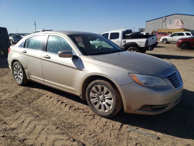 1C3CCBAB0EN205073 - 2014 CHRYSLER 200 LX GOLD photo 4