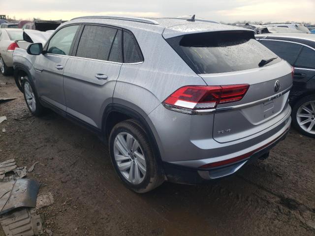 1V2KE2CAXNC202276 - 2022 VOLKSWAGEN ATLAS CROS SE Серебристый фото 2