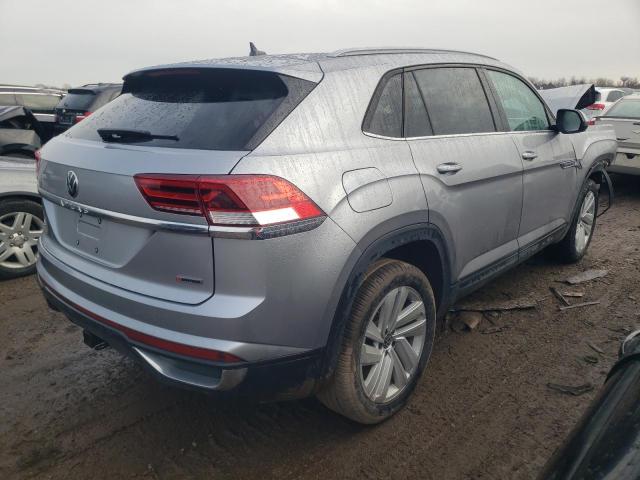 1V2KE2CAXNC202276 - 2022 VOLKSWAGEN ATLAS CROS SE Серебристый фото 3