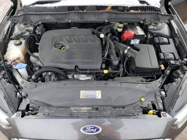 1FA6P0HD2G5103064 - 2016 FORD FUSION SE GRAY photo 11