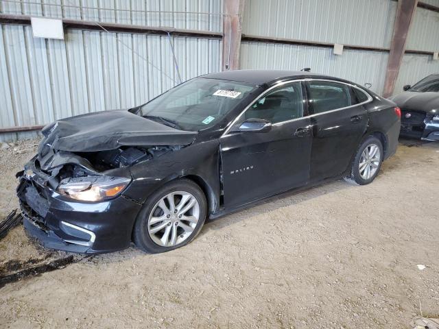 1G1ZE5ST9HF229274 - 2017 CHEVROLET MALIBU LT BLACK photo 1