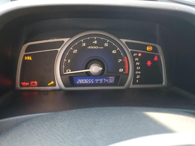 2HGFG12897H541800 - 2007 HONDA CIVIC EX SILVER photo 9