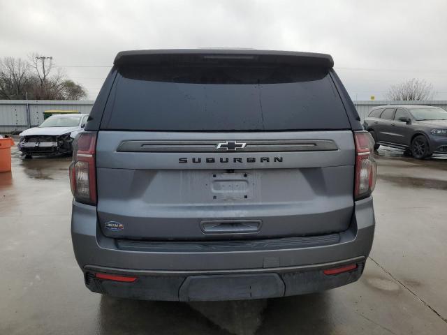 1GNSKDKD1NR107725 - 2022 CHEVROLET SUBURBAN K1500 Z71 GRAY photo 6