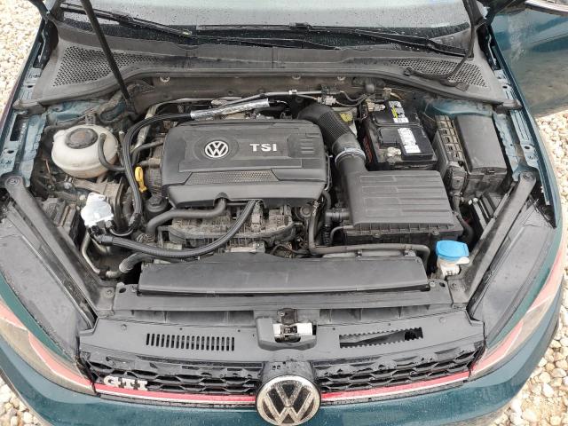 3VW447AU4JM289833 - 2018 VOLKSWAGEN GTI S/SE GREEN photo 12