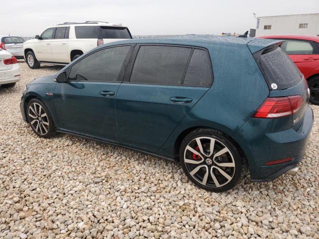 3VW447AU4JM289833 - 2018 VOLKSWAGEN GTI S/SE GREEN photo 2