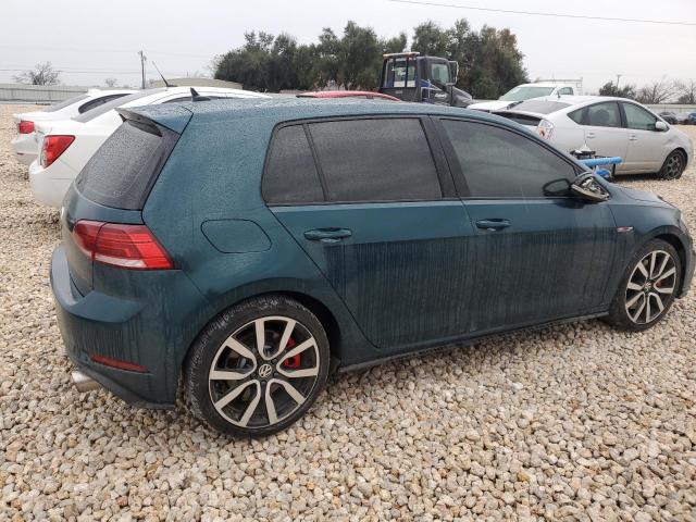 3VW447AU4JM289833 - 2018 VOLKSWAGEN GTI S/SE GREEN photo 3