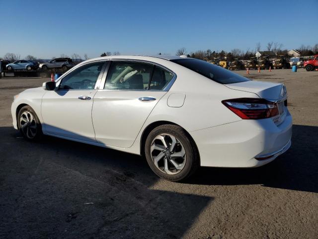 1HGCR2F86HA164047 - 2017 HONDA ACCORD EXL WHITE photo 2