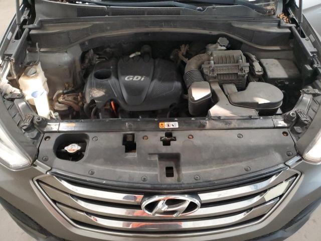 5XYZT3LB7DG062900 - 2013 HYUNDAI SANTA FE S GRAY photo 12