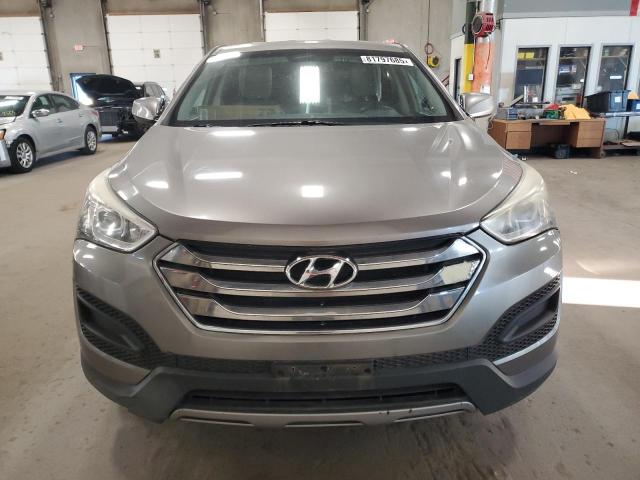 5XYZT3LB7DG062900 - 2013 HYUNDAI SANTA FE S GRAY photo 5
