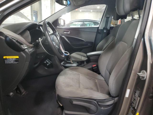 5XYZT3LB7DG062900 - 2013 HYUNDAI SANTA FE S GRAY photo 7