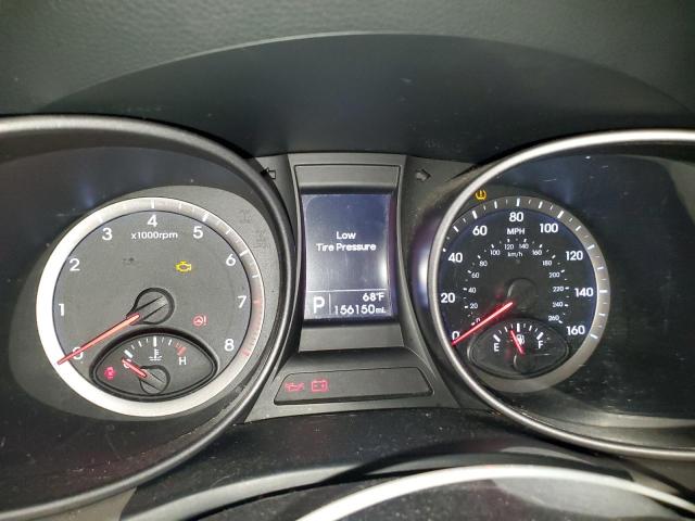 5XYZT3LB7DG062900 - 2013 HYUNDAI SANTA FE S GRAY photo 9