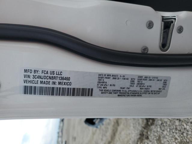 3C4NJDCN8RT136460 - 2024 JEEP COMPASS LIMITED Weiß Foto 13