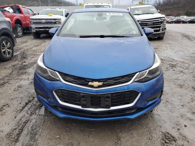 3G1BE6SM8JS650176 - 2018 CHEVROLET CRUZE LT BLUE photo 5