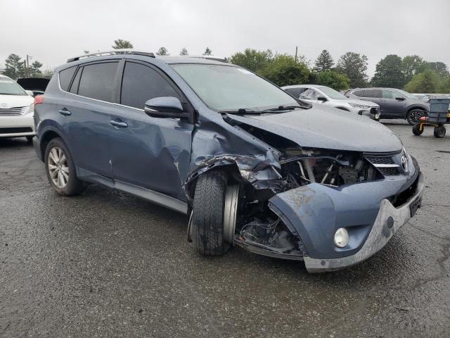 2T3DFREV5DW067624 - 2013 TOYOTA RAV4 LIMITED BLUE photo 4