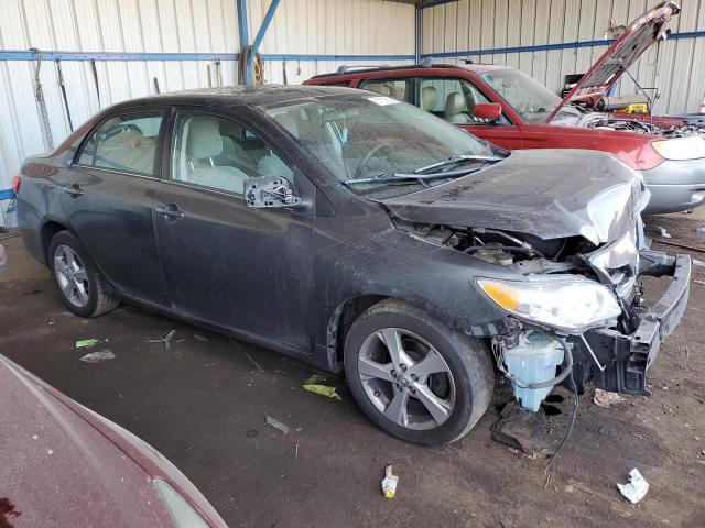 2T1BU4EE0DC009625 - 2013 TOYOTA COROLLA BASE CHARCOAL photo 4