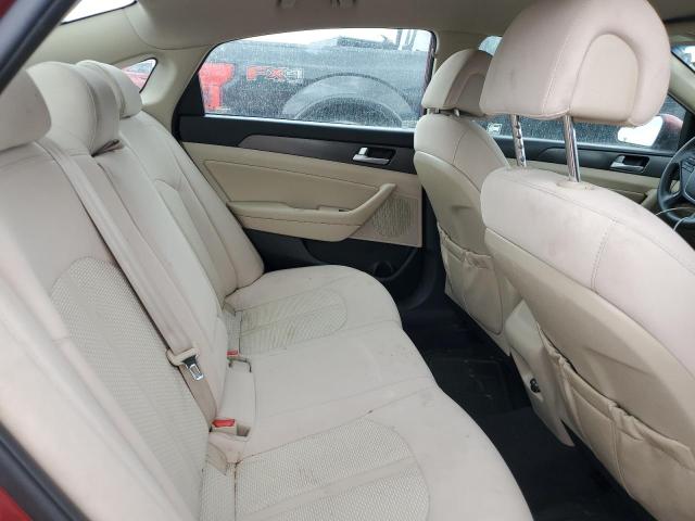 5NPE34AF1GH357272 - 2016 HYUNDAI SONATA SPORT RED photo 10