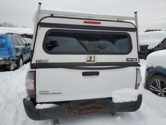 5TFNX4CN6BX003429 - 2011 TOYOTA TACOMA WHITE photo 6