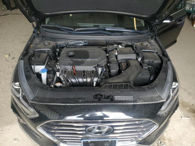 5NPE34AF1JH660351 - 2018 HYUNDAI SONATA SPORT أسود صورة 11