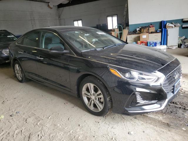 5NPE34AF1JH660351 - 2018 HYUNDAI SONATA SPORT أسود صورة 4