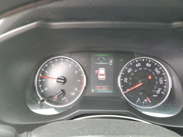 2T3F1RFV6LC061367 - 2020 TOYOTA RAV4 LE ვერცხლისფერი ფოტო 9