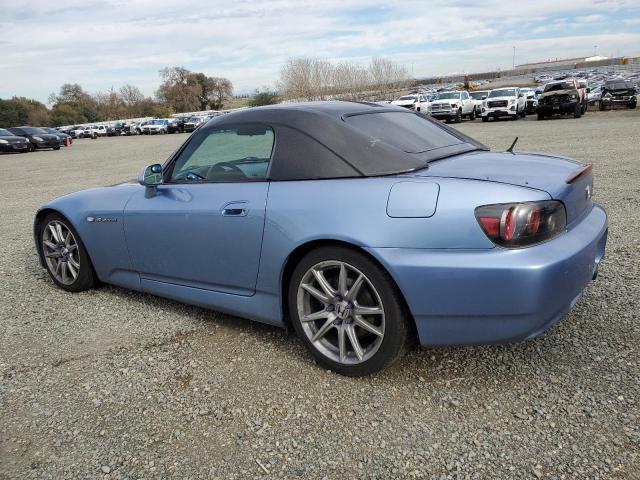 JHMAP21495S008864 - 2005 HONDA S2000 BLUE photo 2