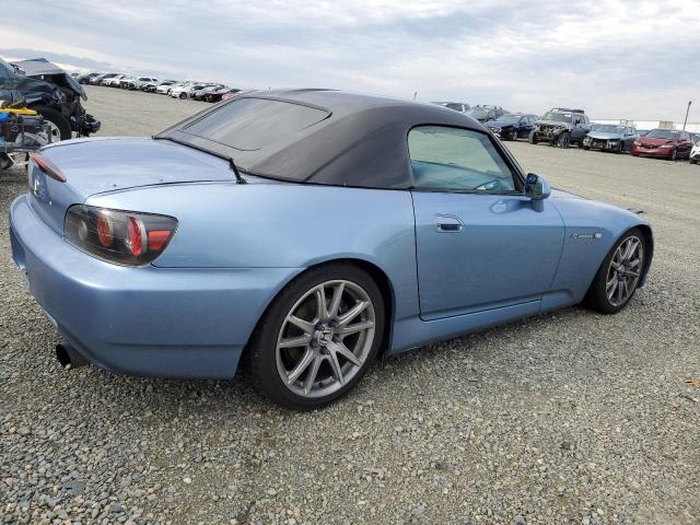 JHMAP21495S008864 - 2005 HONDA S2000 BLUE photo 3