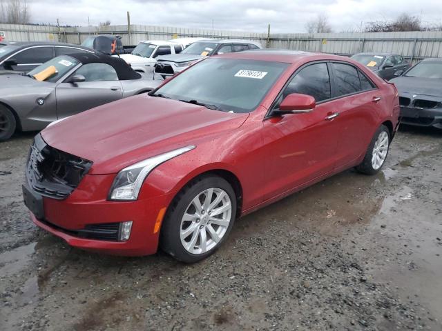 1G6AG5SS4J0121873 - 2018 CADILLAC ATS PREMIUM LUXURY RED photo 1