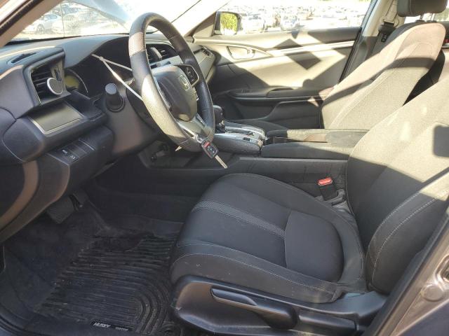 2HGFC2F59JH519739 - 2018 HONDA CIVIC LX GRAY photo 7
