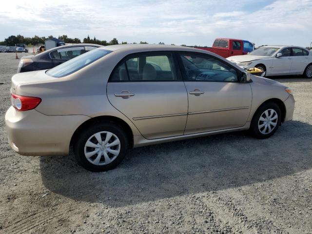 2T1BU4EE1BC747625 - 2011 TOYOTA COROLLA BASE GOLD photo 3