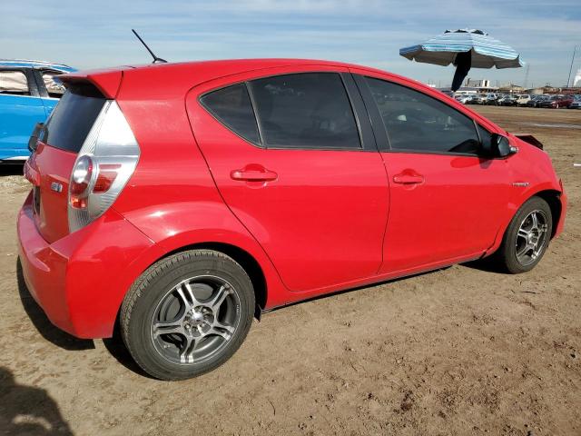 JTDKDTB35D1043187 - 2013 TOYOTA PRIUS C RED photo 3