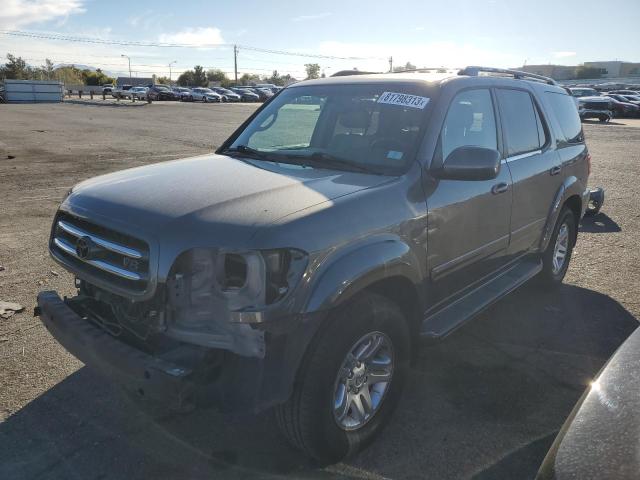 5TDBT48A13S149104 - 2003 TOYOTA SEQUOIA LIMITED CHARCOAL photo 1