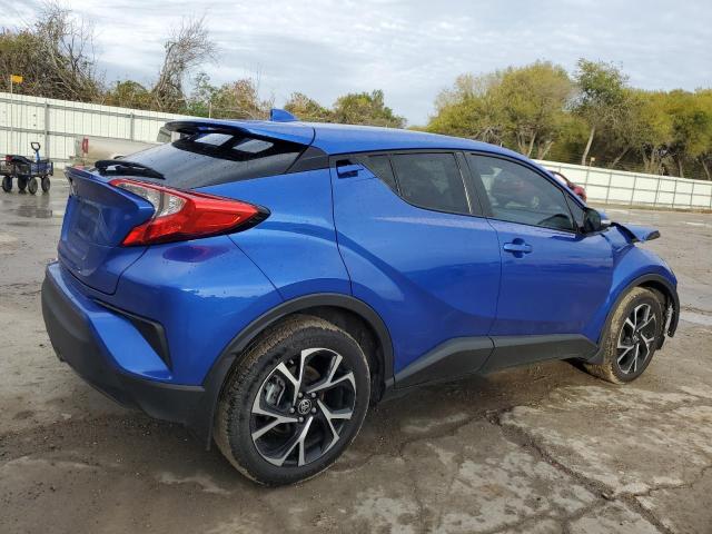 NMTKHMBX0MR139078 - 2021 TOYOTA C-HR XLE BLUE photo 3