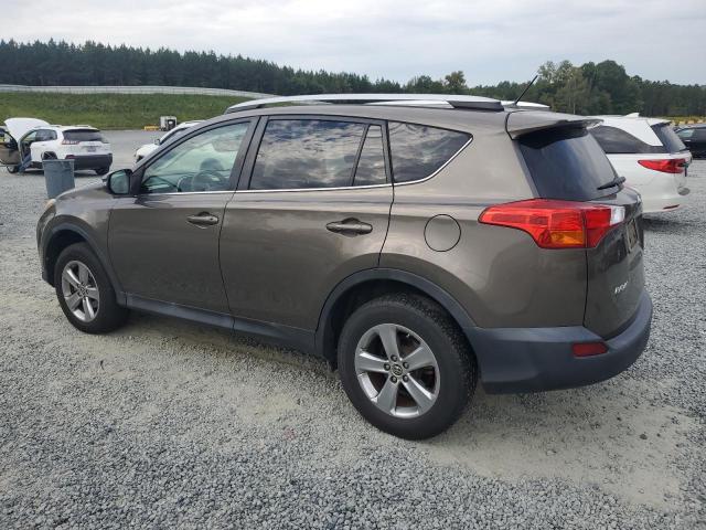 2T3WFREV0FW160157 - 2015 TOYOTA RAV4 XLE BROWN photo 2