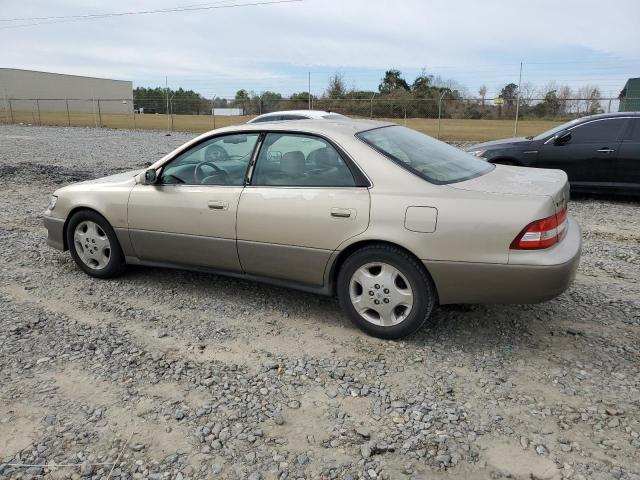 JT8BF28G3Y0268653 - 2000 LEXUS ES 300 GOLD photo 2