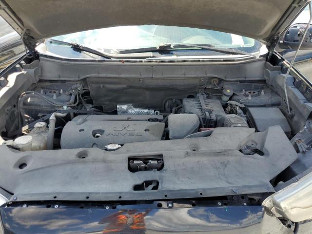 4A4AR3AW4FE038480 - 2015 MITSUBISHI OUTLANDER ES BLACK photo 12