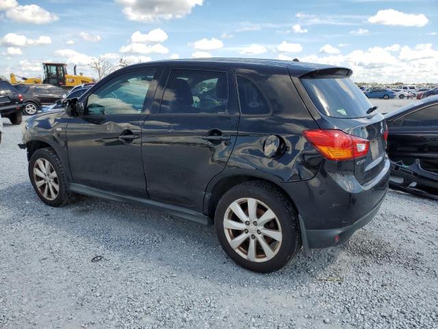 4A4AR3AW4FE038480 - 2015 MITSUBISHI OUTLANDER ES BLACK photo 2