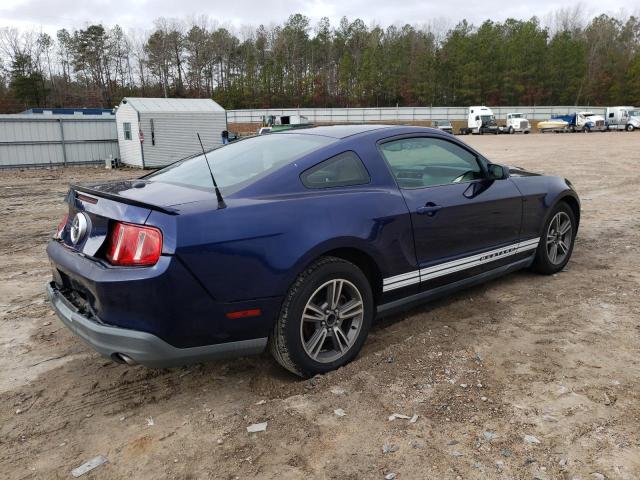 1ZVBP8AN7A5106539 - 2010 FORD MUSTANG BLUE photo 3