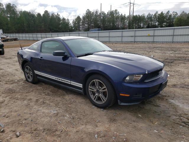 1ZVBP8AN7A5106539 - 2010 FORD MUSTANG BLUE photo 4