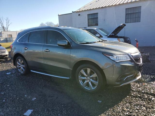 5FRYD4H85EB015044 - 2014 ACURA MDX ADVANCE GRAY photo 4