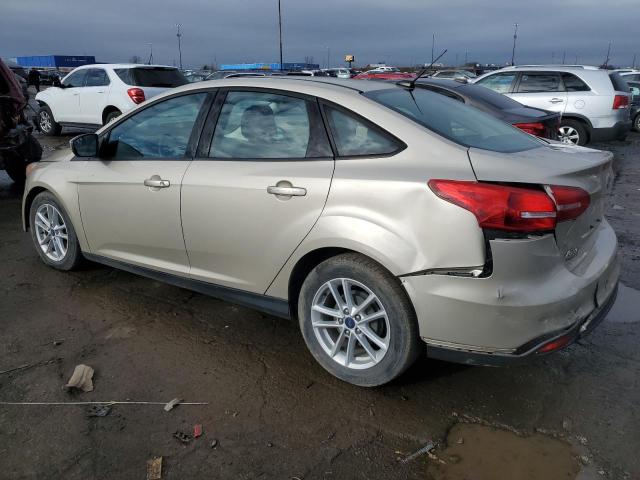 1FADP3F21HL340023 - 2017 FORD FOCUS SE GOLD photo 2