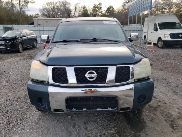 1N6BA06A36N534186 - 2006 NISSAN TITAN XE GREEN photo 5