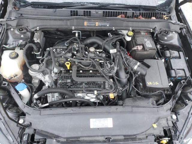 3FA6P0HD2LR202300 - 2020 FORD FUSION SE BLACK photo 11