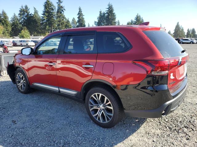 JA4AZ3A37JZ006874 - 2018 MITSUBISHI OUTLANDER SE Կարմիր լուսանկար 2