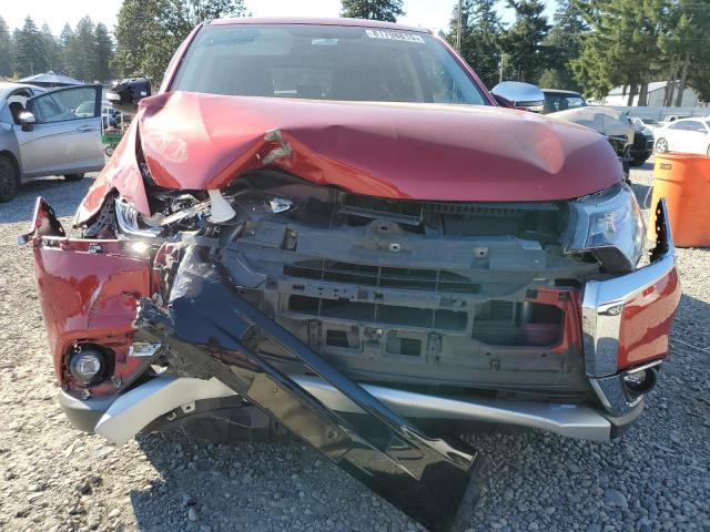 JA4AZ3A37JZ006874 - 2018 MITSUBISHI OUTLANDER SE Կարմիր լուսանկար 5