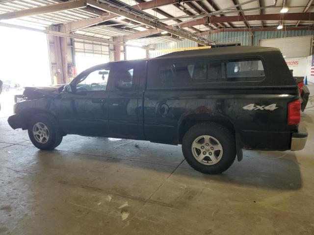 1D7HW42K76S716582 - 2006 DODGE DAKOTA SLT Czarny zdjęcie 2