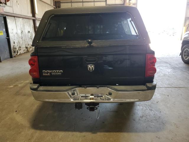 1D7HW42K76S716582 - 2006 DODGE DAKOTA SLT Czarny zdjęcie 6